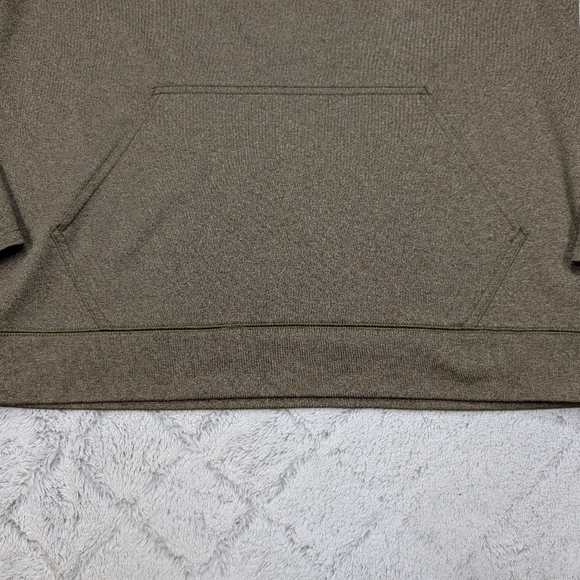 Men's Olive Green Sitka Logo Performance Hoodie - Picture 3 of 9